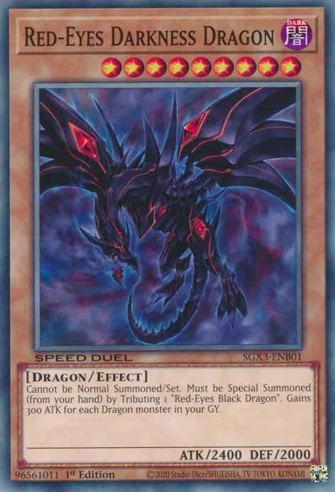 Red-Eyes Darkness Dragon [SGX3-ENB01] Common