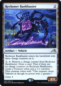 Reckoner Bankbuster (PRE-255S) - Kamigawa: Neon Dynasty Promos Foil
