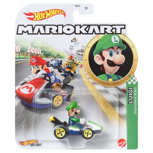 Mario Kart Hot Wheels 2023 Mix 1 Vehicle