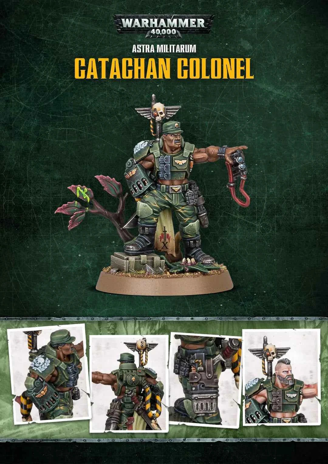 Games Workshop: Warhammer 40,000 - Store Anniversary Miniature - Catachan Colonel (47-90)