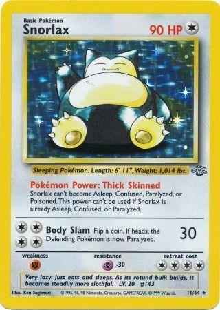 Snorlax (11/64) [Jungle Unlimited]