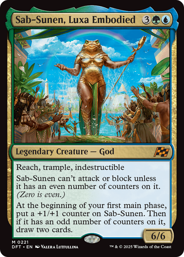 Sab-Sunen, Luxa Embodied (DFT-221) - Aetherdrift