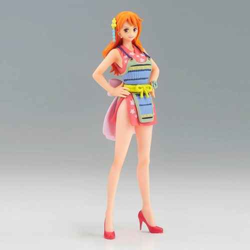 One Piece Nami The Grandline Lady Wanokuni Vol. 8 DXF Statue