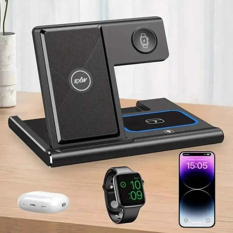 3-in-1 Multifunctional Convenient Wireless Charging Station