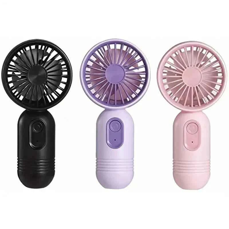 USB Rechargeable Mini Portable Fan with 3 Speeds