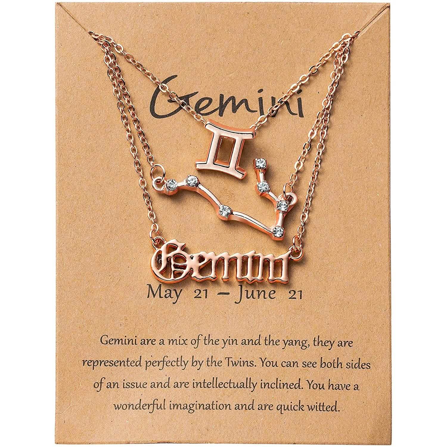 3-Piece: Constellation Zodiac Layer Necklaces