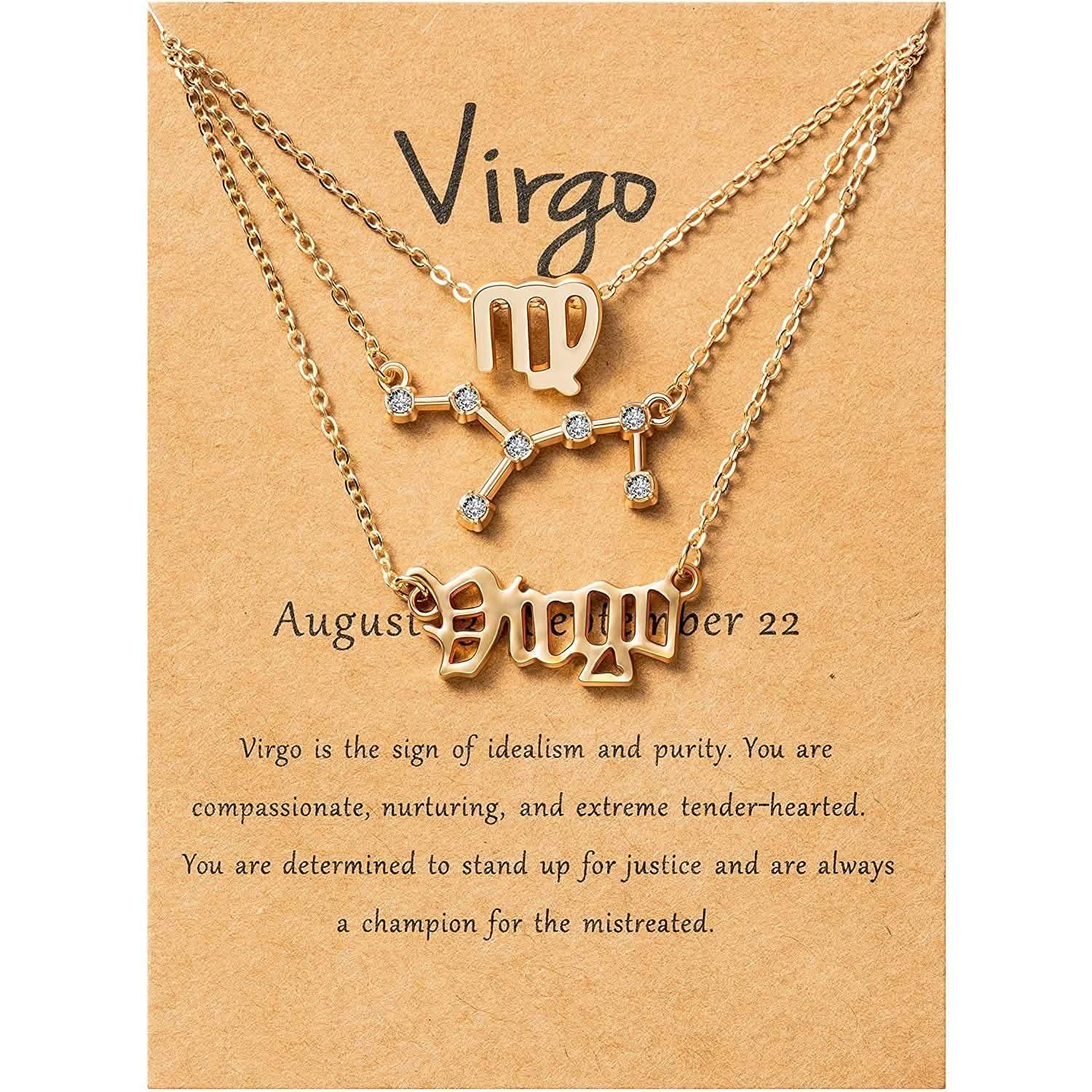 3-Piece: Constellation Zodiac Layer Necklaces