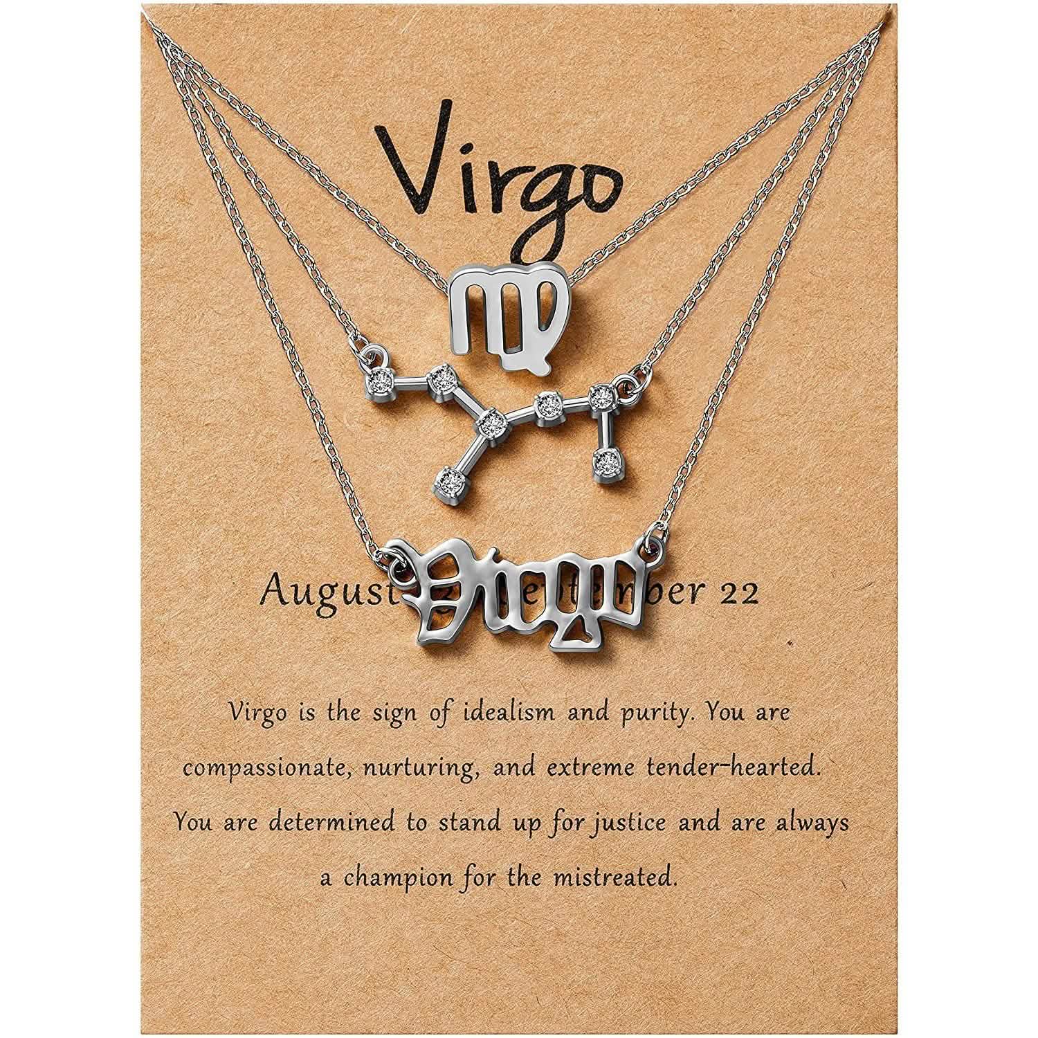 3-Piece: Constellation Zodiac Layer Necklaces