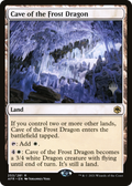 Cave of the Frost Dragon (PPAFR-253P) - Adventures in the Forgotten Realms Promos Foil
