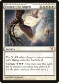 Entreat the Angels (AVR-020) - Avacyn Restored: (miracle) Foil