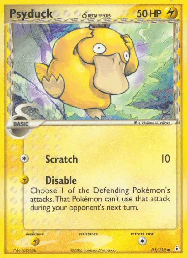 Psyduck (81/110) (Delta Species) [EX: Holon Phantoms]