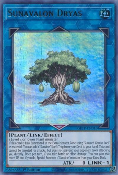 Sunavalon Dryas [GFTP-EN018] Ultra Rare