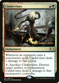 Cindervines (PRE-161S) - Ravnica Allegiance Promos Foil