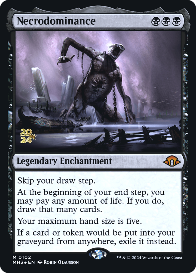 Necrodominance (PRE-102) - Modern Horizons 3 Promos Foil