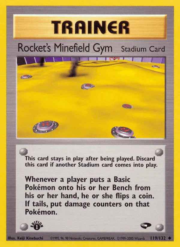 Rocket's Minefield Gym (119/132) [Gym Challenge 1st Edition]