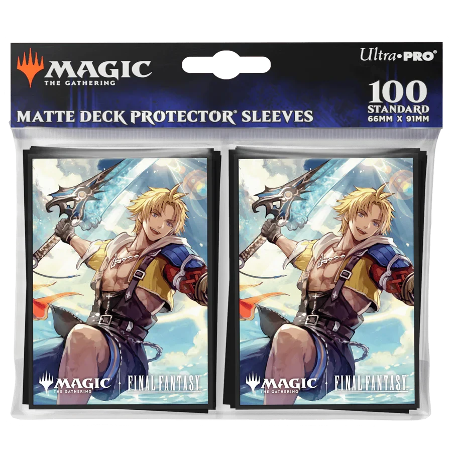 Magic: The Gathering®—FINAL FANTASY™ Tidus, Yuna's Guardian (Commander) 100ct DECK PROTECTOR® Sleeves