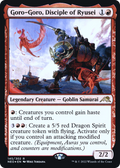 Goro-Goro, Disciple of Ryusei (PRE-145S) - Kamigawa: Neon Dynasty Promos Foil