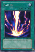 Raigeki [LOB-A053] Super Rare