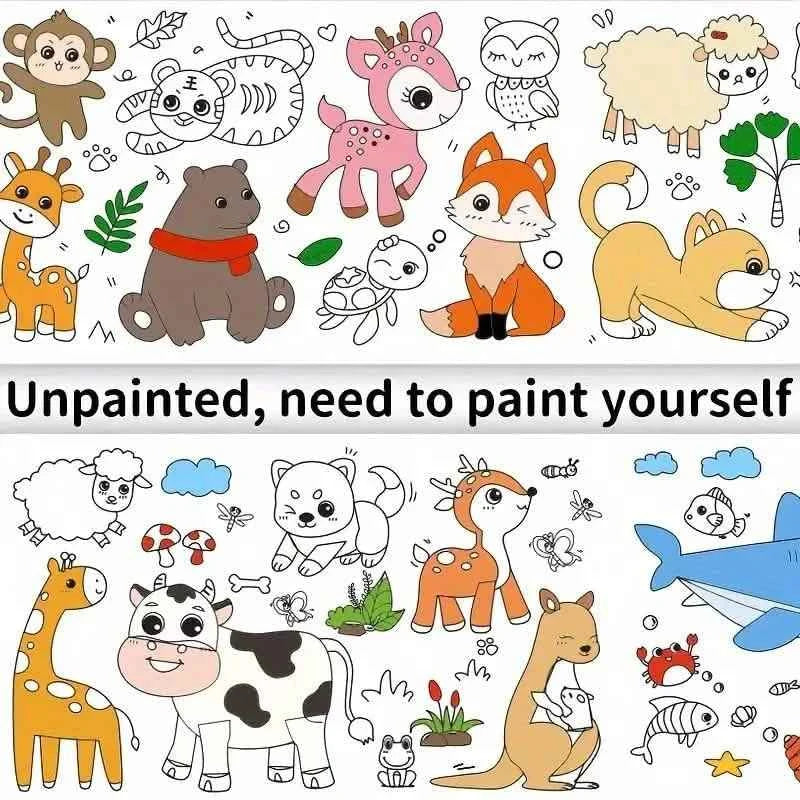 3M Painting Paper Roll DIY Painting Painting Color Filling