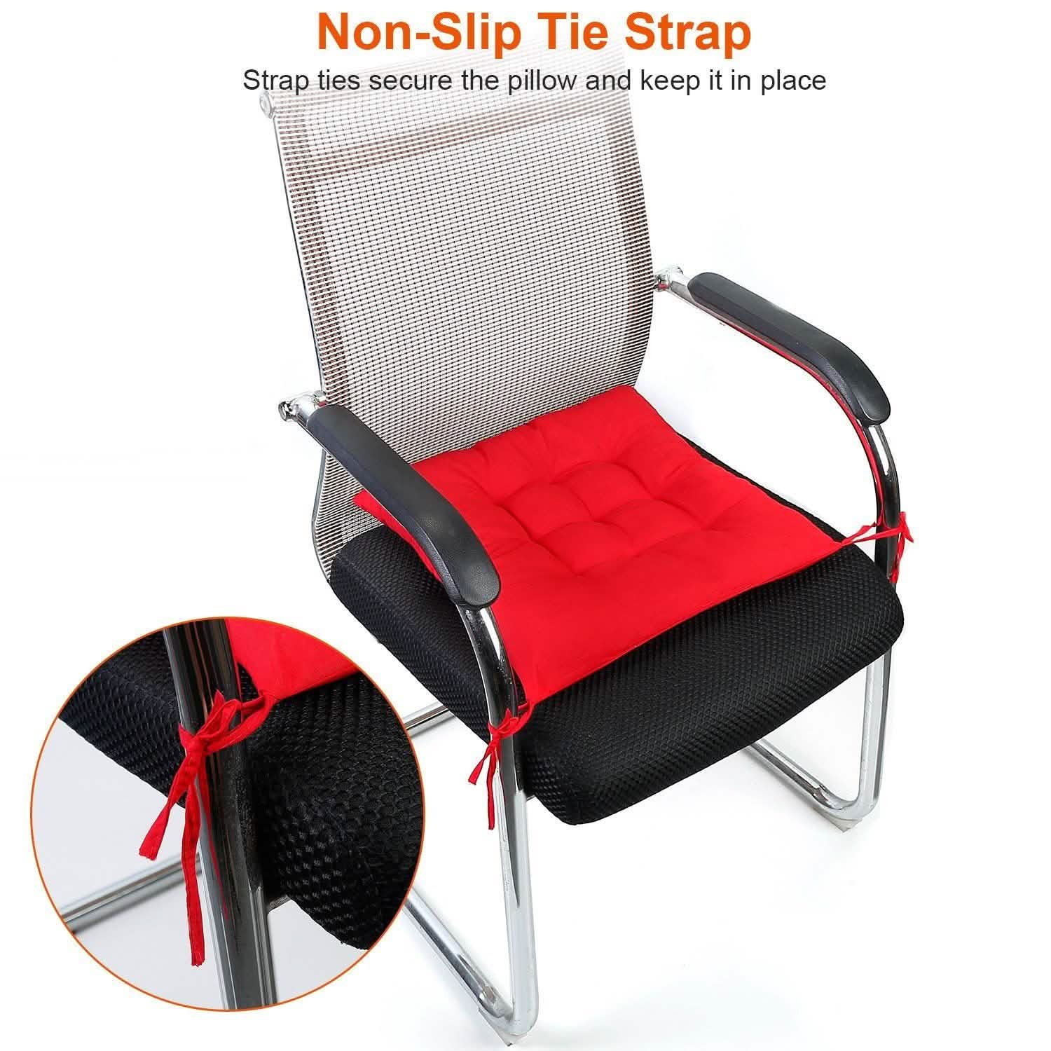 4-Pack: Chair Cushion Pads Pillow