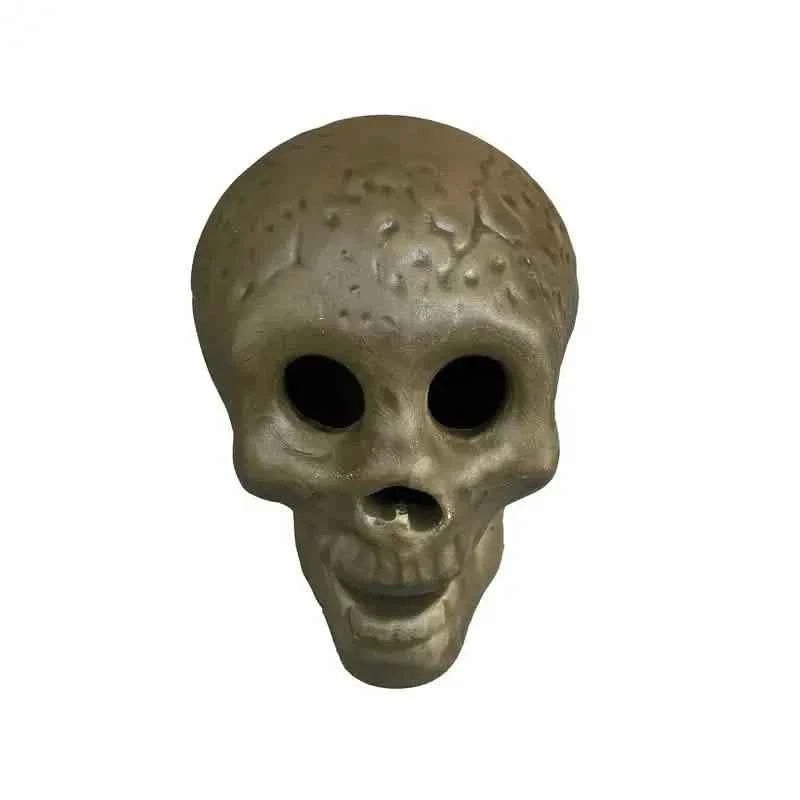 4-Pack: Halloween Fire Pit Skull Ceramic Props