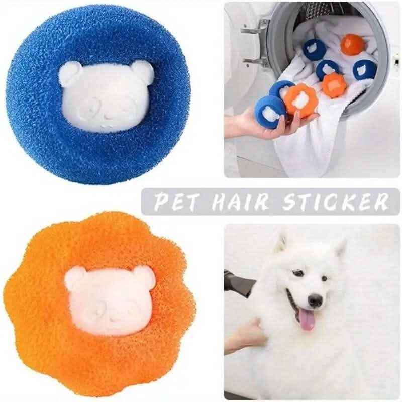4-Pack: Reusable Laundry Lint Remover Balls
