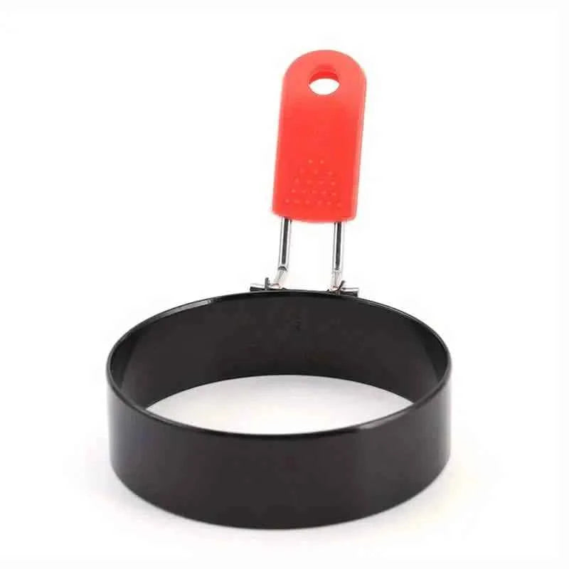 4-Pack: Stainless Steel Egg Non-Stick Omelet Ring