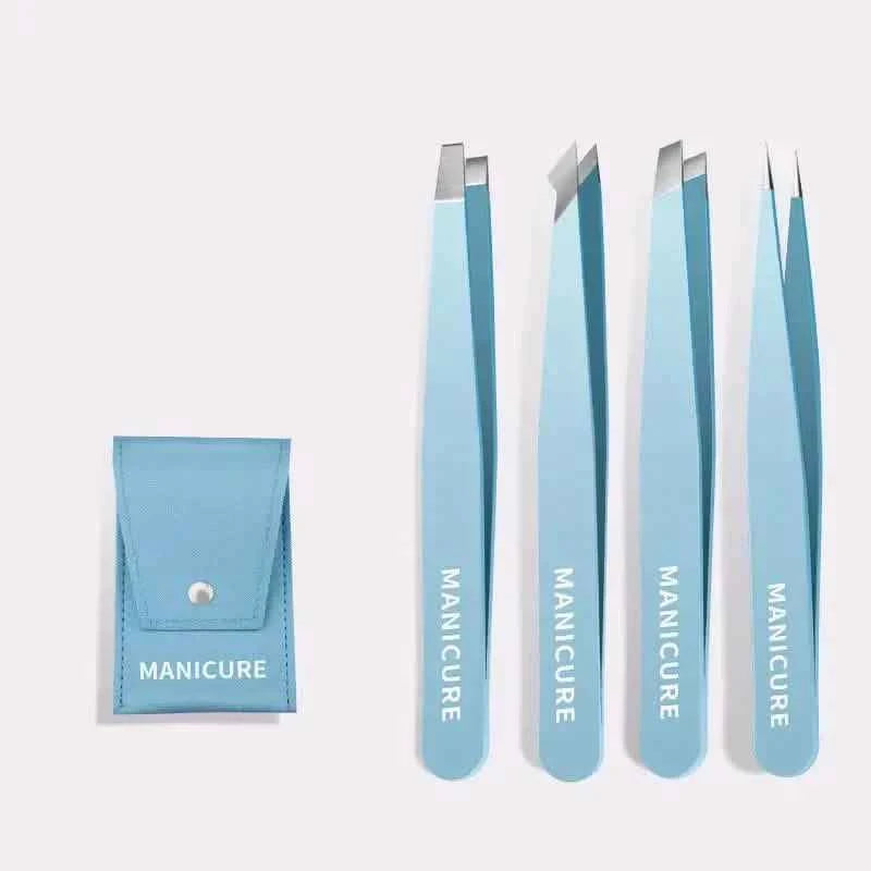 4-Pieces: High-Quality Eyebrow Tweezer