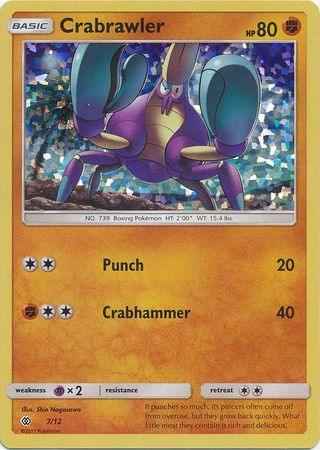 Crabrawler (7/12) [McDonald's Promos: 2017 Collection]