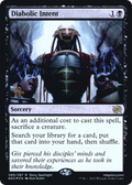 Diabolic Intent (PRE-089) - The Brothers' War Promos Foil