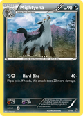 Mightyena (17/39) [XY: Kalos Starter Set]