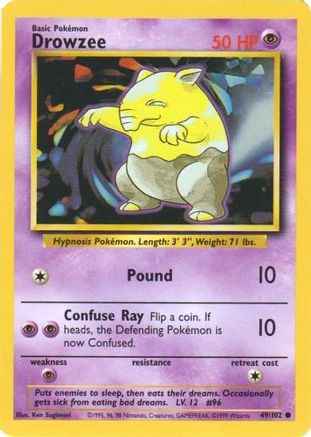 Drowzee 049/102 - Base Set