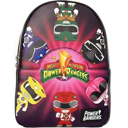 Mighty Morphin Power Rangers Character Print Funko Mini-Backpack