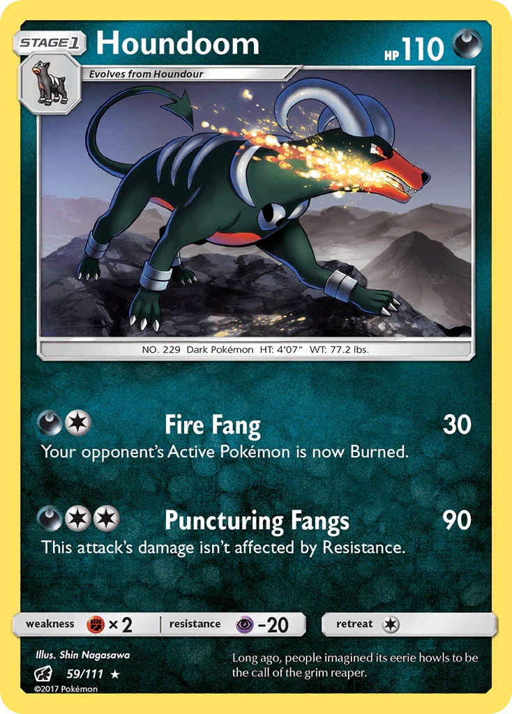 Houndoom (59/111) [Sun & Moon: Crimson Invasion]