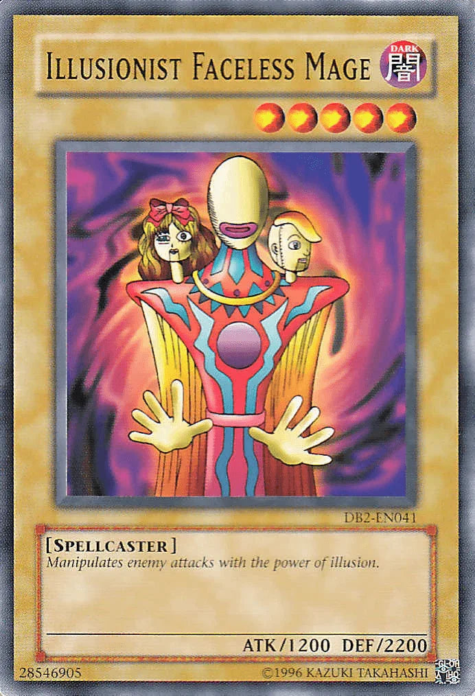 Illusionist Faceless Mage [DB2-EN041] Common