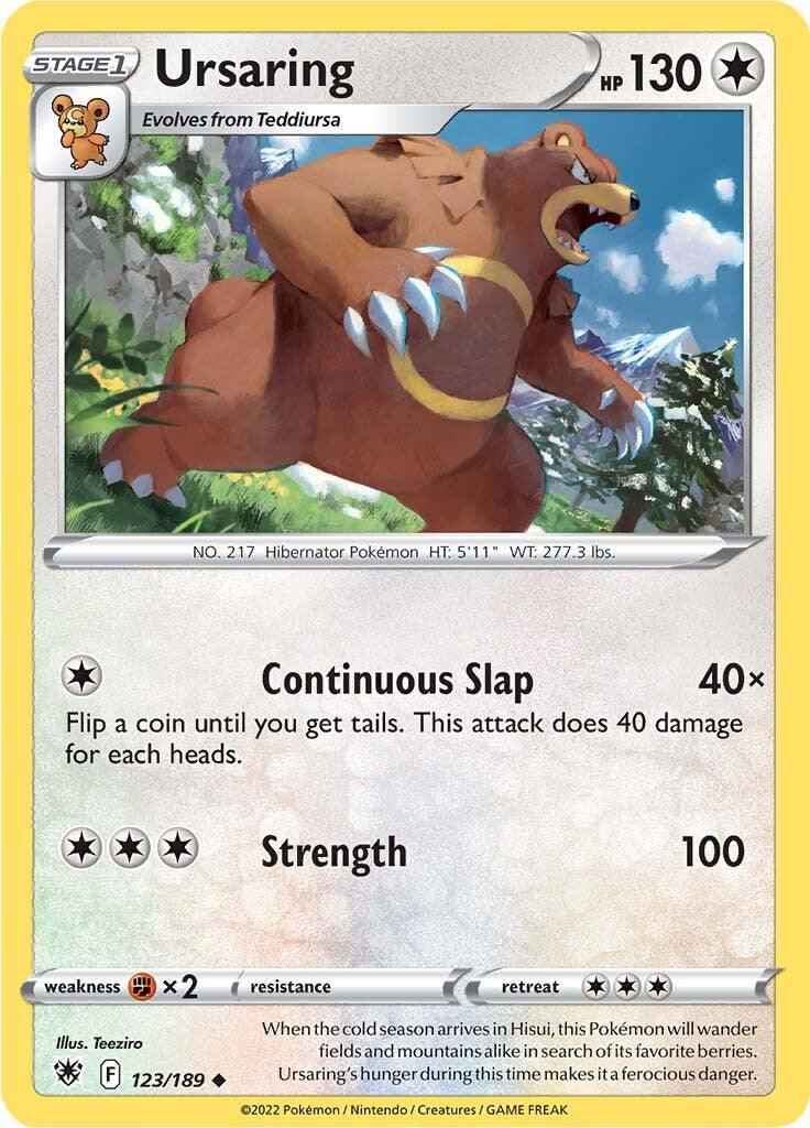 Ursaring (123/189) [Sword & Shield: Astral Radiance]