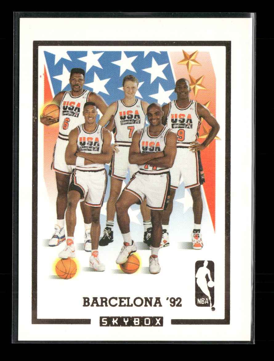 1991-92 SkyBox Team USA Card #NNO