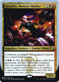Grusilda, Monster Masher (LIST-132/216) - The List (Unfinity Foil Edition) Foil