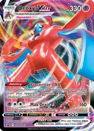 Deoxys VMAX SWSH267/307 - SWSH Sword & Shield Promo Cards Holofoil