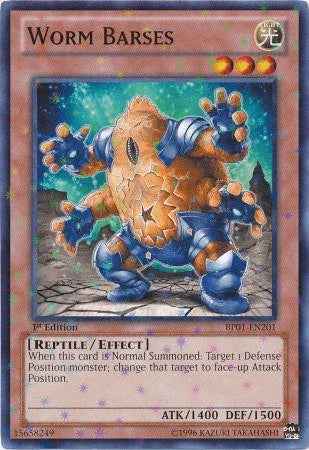Worm Barses [BP01-EN201] Starfoil Rare
