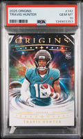 Graded 2025 Panini Origins Travis Hunter #142 Rookie RC Football Card PSA 10 Gem Mint