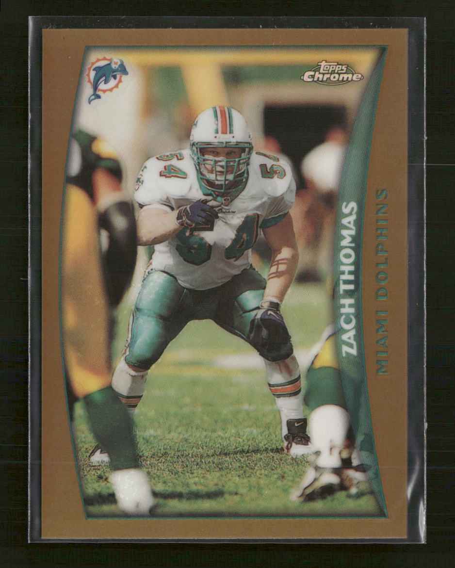1998 Topps Chrome Zach Thomas #76