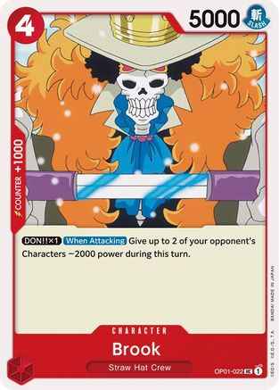 Brook (OP01-022) - Romance Dawn