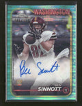 2024 Topps Chrome Rookie Auto Aqua Sonar Refract Ben Sinnott #/199 Auto #RA-BSI