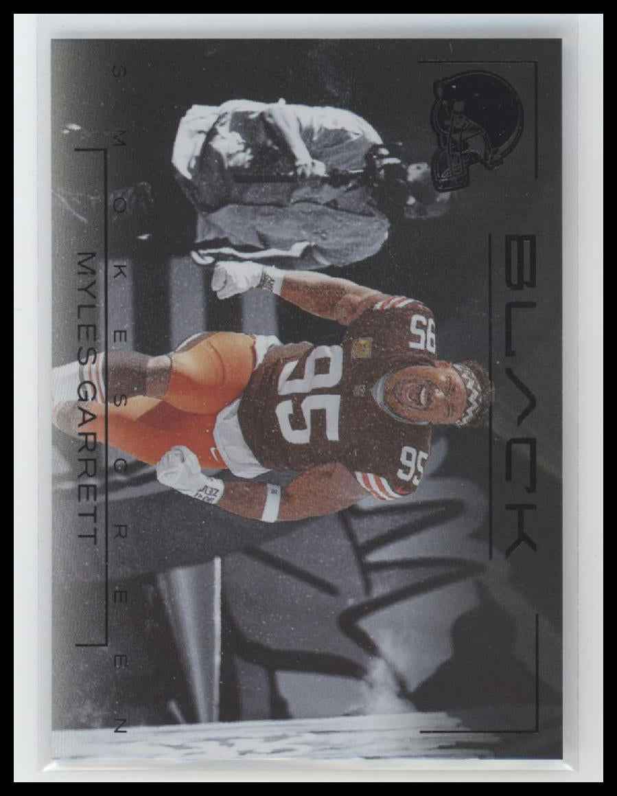 2025 Panini Black Smokescreen Myles Garrett #11