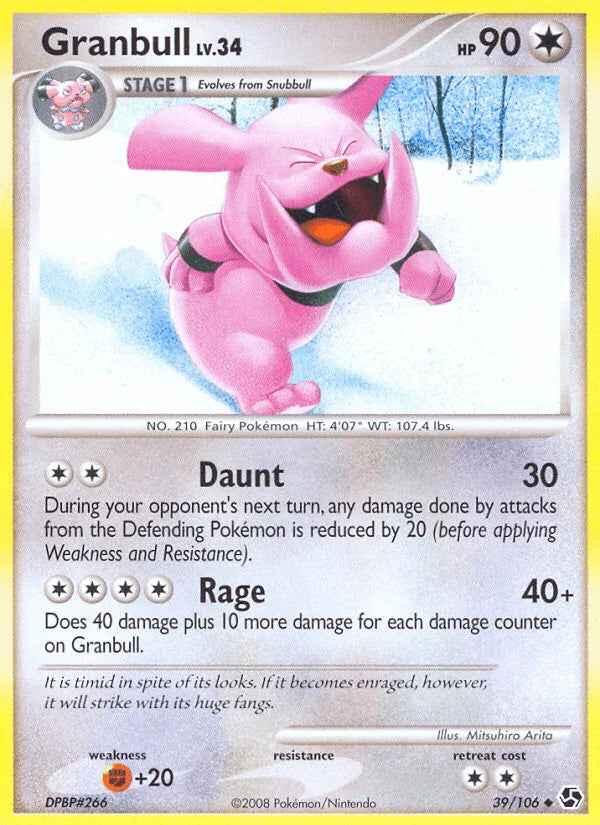 Granbull (39/106) [Diamond & Pearl: Great Encounters]
