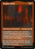 Dragon Cultist (Foil Etched) (CLB-503) - Commander Legends: Battle for Baldur's Gate Foil