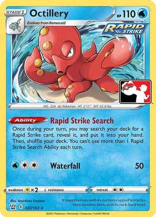 Octillery 037 - Prize Pack Series Cards