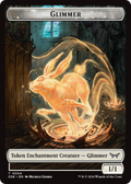 Glimmer Token (DSK-004) - Duskmourn: House of Horror Tokens