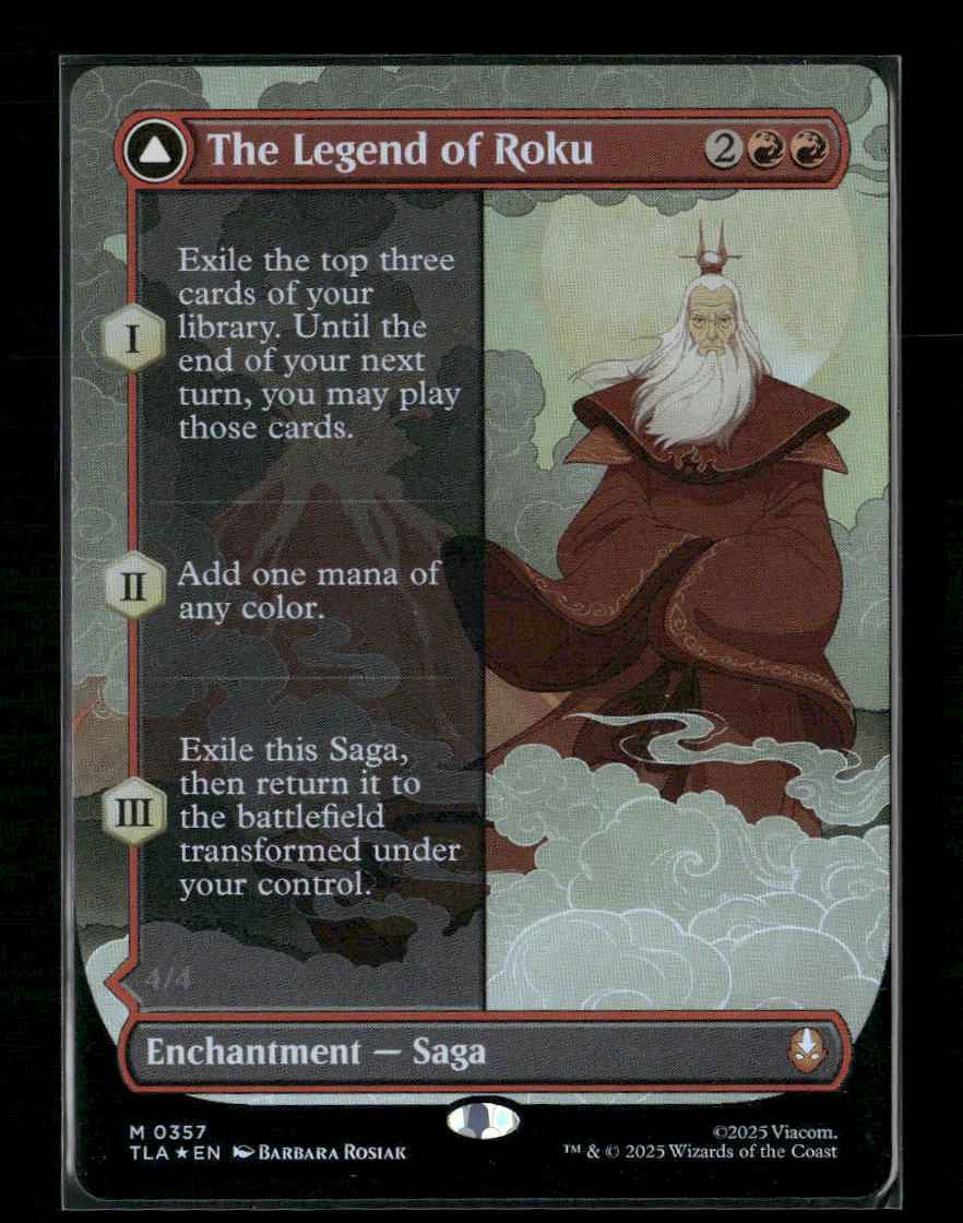 Avatar: The Last Airbender The Legend of Roku (Borderless) #357